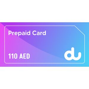 Du Prepaid Card 110 AED