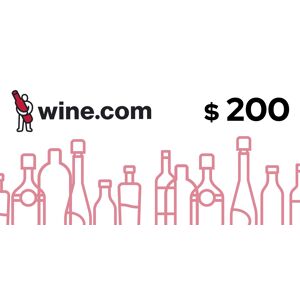 Wine Gift Card 200 USD