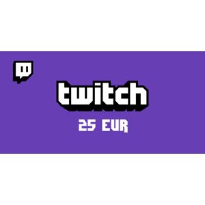 Twitch Gift Card 25 EUR