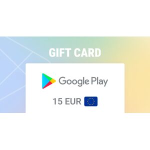 Google Play Gift Card 15 EUR