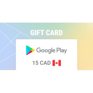 Google Play Gift Card 15 CAD