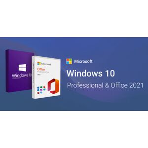 Microsoft Windows 10 Pro and Microsoft Office 2021