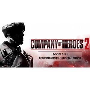Company of Heroes 2 Soviet Skin Four Color Belorussian Front DLC (PC)