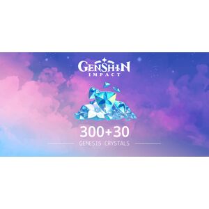 Genshin Impact 300 Pus 30 Genesis Crystals