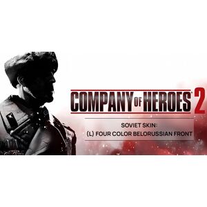 Company of Heroes 2 Soviet Skin L Four Color Belorussian Front DLC (PC)