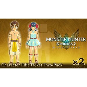 Monster Hunter Stories 2 Wings of Ruin Character Edit Ticket TwoPack (PC)