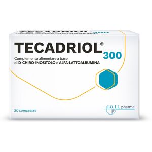 Lo.li.pharma srl Tecadriol 300 Int 30cpr 15g