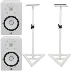 Yamaha HS 8 W Stand Set bianco