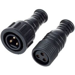 Stairville IP65 Resistor male end cap set