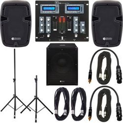the t.mix 201-USB Play Bundle nero