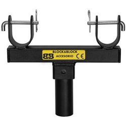 Block And Block AM5002 Truss Support 50mm male nero