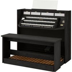 Johannus Studio 360, Charcoal Black Charcoal Black con panca coordinata