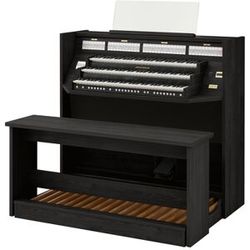 Johannus Studio 360, Charcoal Black Charcoal Black con panca coordinata