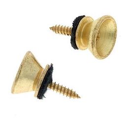 Harley Benton Strap Pin Set Gold