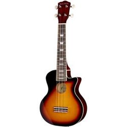 Harley Benton UK-L100E VS Soprano Ukulele Vintage Sunburst lucido