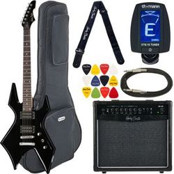 Harley Benton WL-20BK Rock Series Set 1 nero lucido
