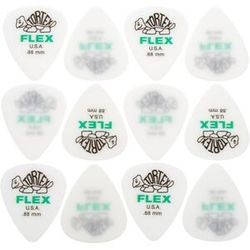 Dunlop Tortex Flex Picks 0,88 12 White