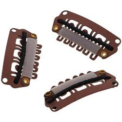 Hide-a-mic ClipZ Haar-Clip Lav.-Mik.braun Brown