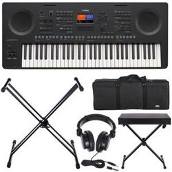 Yamaha PSR-SX620 Deluxe Bundle nero