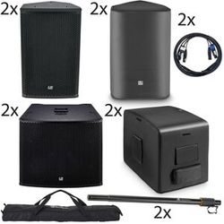 LD Systems Stinger 12/Sub18 Power Bundle nero