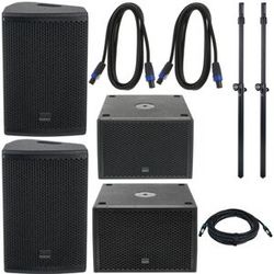 Seeburg Acoustic Line X2/GSub 1201 Power Bundle nero