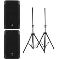 Mackie Thrash12v2 Stereo stand Bundle nero