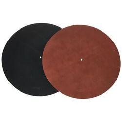 Richter 12" leather Slipmat Set Brown and Black