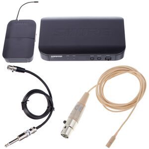 Shure BLX14 S8 BodymiKe Tan Bundle