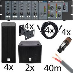 the box pro 2room Lounge Bundle M black nero