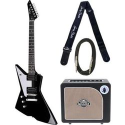 Harley Benton Extreme-76LH BK Bundle nero