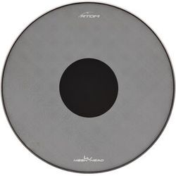 Rtom LVMH22 22" Mesh Bass Drum Head Black