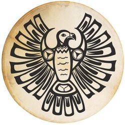 Terre Shaman Drum Thunderbird 60cm