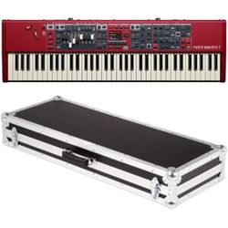 Clavia Electro 7 73 Case Bundle nero