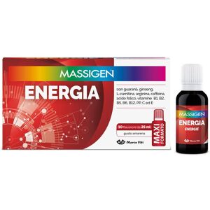 MARCO VITI FARMACEUTICI SpA Massigen Energia 25 Ml in Integratori e Vitamine 10 flaconi