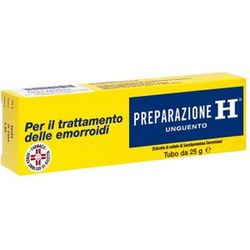HALEON ITALY Srl Preparazione H Pomata 25 g &ndash; Crema per Emorroidi, Sollievo Immediato da Dolore e Prurito, the Original and Efficace Trattamento Lenitivo