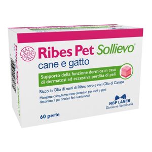 NBF LANES VET NBF Lanes Ribes Pet Sollievo Mangime Complementare cani e gatti 60 Perle