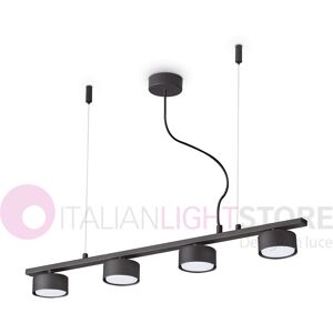 Ideal Lux Minor Sospensione Moderna Lineare 4 Luci Led