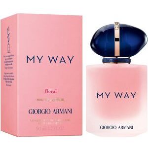 Armani My Way Floral 50 ml, Eau de Parfum Ricaricabile Spray Donna