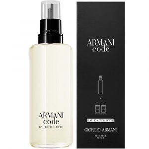 Armani Code Pour Homme Refill 150 ml, Eau de Toilette Spray Uomo