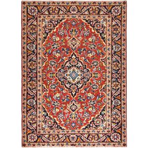 Nain Trading Tappeto Fatto A Mano Keshan 143x102 Marrone Scuro/Rosa (Lana, Persia/Iran)