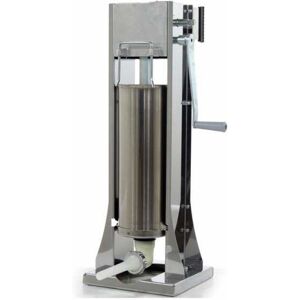 Insaccatrice verticale per salumi Reber 8973 V INOX a 2 velocità con carter - Capacità 10 Lt