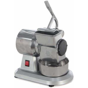 AgriEuro Premium Grattugia elettrica da tavolo Basic Silver - In alluminio pressofuso - 250W