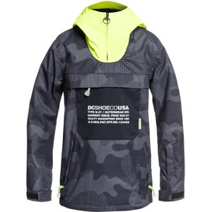 DCShoe ASAP YOUTH ANORAK YOUTH PILL CAMO BLACK S