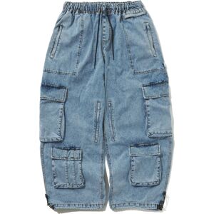 BS RABBIT DSXBS SUPER WIDE POCKET VENTILATION WAX REAL DENIM PANTS