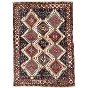 Annodato a mano. Provenienza: Persia Yalameh Tappeto 150x210