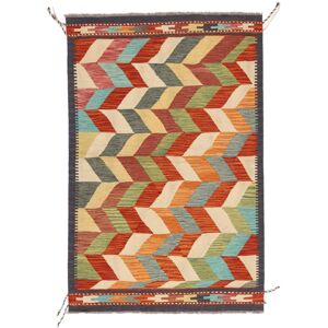 Annodato a mano. Provenienza: Afghanistan Kilim Afghan Old style Tappeto 98x150