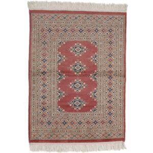 Annodato a mano. Provenienza: Pakistan 94X128 Medallion Piccolo Pakistan Bukara 2Ply Tappeto Lana,