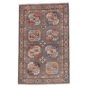 Annodato a mano. Provenienza: Afghanistan Kazak Fine Tappeto 92x143