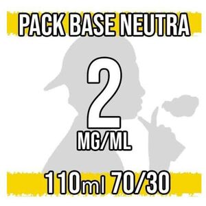 Brand Vari Base Neutra 70vg 30pg Con Nicotina 2 Mg/ml - 110ml