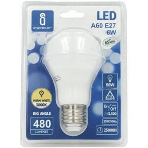 Aigostar LED A5 A60B E27 6W 3000K 480lm 230V D60*H108mm